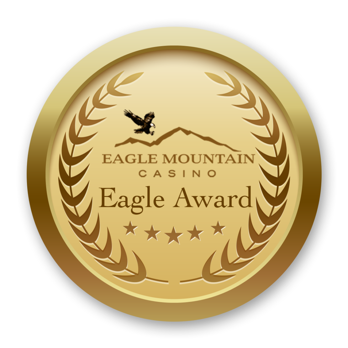 eagle mountain casino Awards Logo