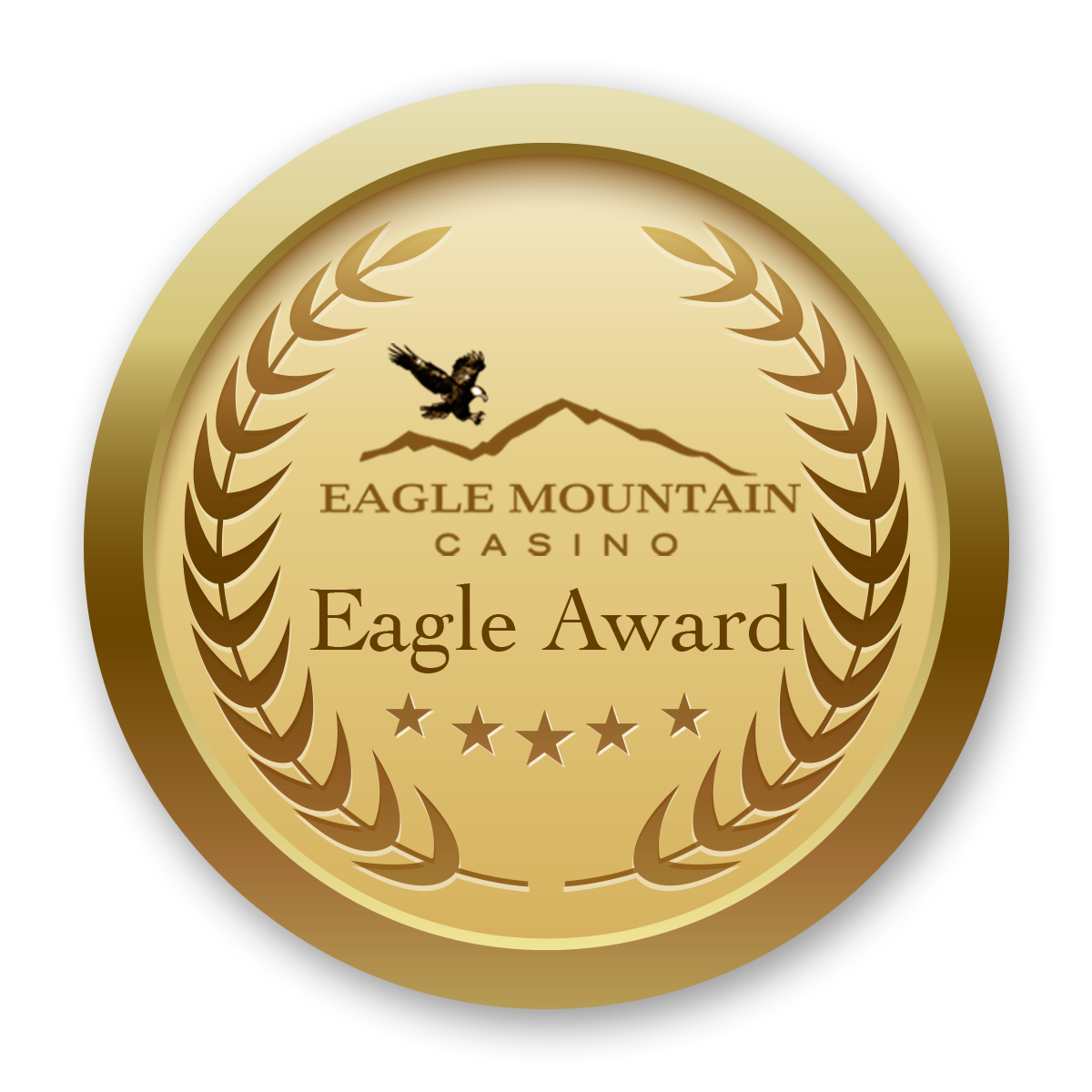 eagle mountain casino Awards Logo